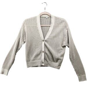 Uniqlo Grey Women's Cardigan Sweater